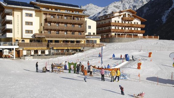 Grüner im Winter - Alpengasthof Grüner - Sölden