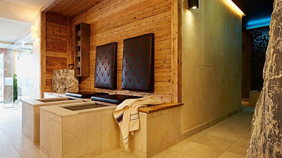 Fußsprudelbecken 1 - Alpengasthof Grüner - Sölden