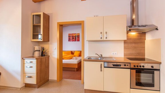 App#4 Küche - Apart Casa Bianco - Sölden