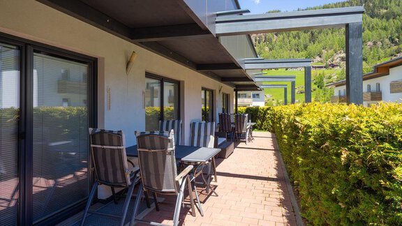Terasse - Apart Mare - Sölden