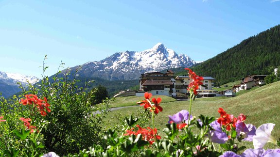 Herrliche Aussicht vom Haus - Appartement Montanara - Sölden
