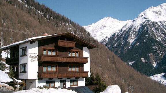 Winter - Appartementhaus Fenderhof - Sölden