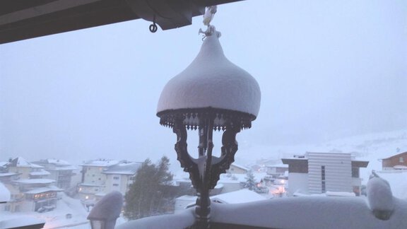 Aussicht vom Haus - Gästehaus Marco - Sölden