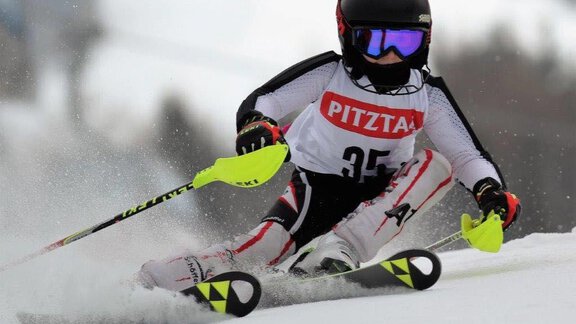Unsere Tochter Schirennen - Haus Albin - Sölden