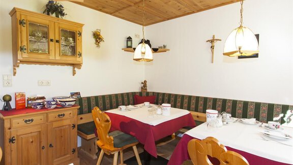 Frühstücksraum - Landhaus Grüner - Sölden