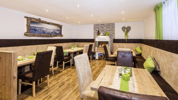 Frühstückszimmer - Trofana Appartements - Sölden