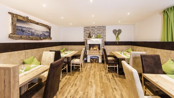 Frühstückszimmer - Trofana Appartements - Sölden