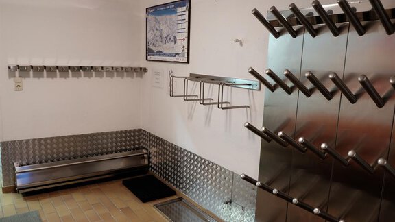 beheizter Skiraum - Trofana Appartements - Sölden