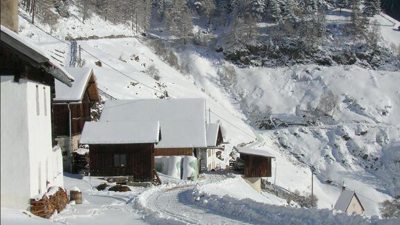Zufahrt Farst im Winter - Allrad notwendig! - Alpenchalet Farst - Umhausen