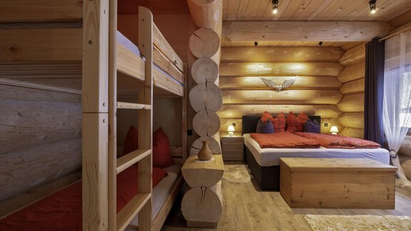 Schlafzimmer - Alpenchalet Montana - Umhausen