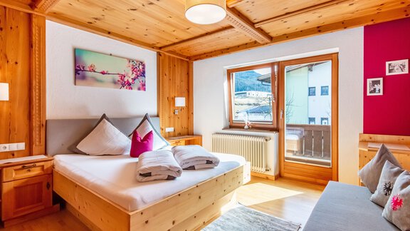 Schlafzimmer - Appartement Bergheim - Umhausen