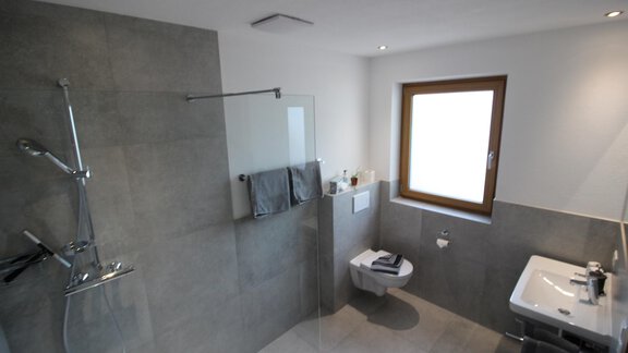 Badezimmer - Appartement Bergkristall - Umhausen