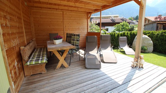 Garten - Appartement Bergkristall - Umhausen
