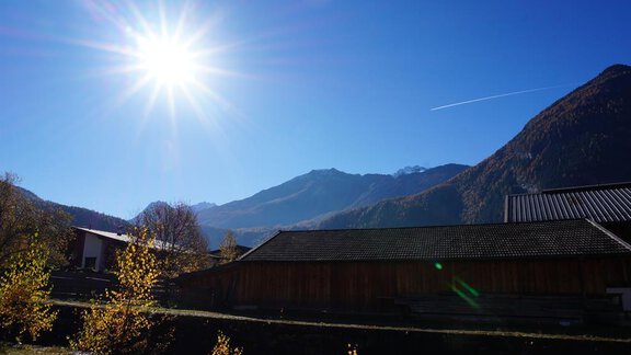 Aussicht Sommer - Appartement Der Steinadler - Umhausen