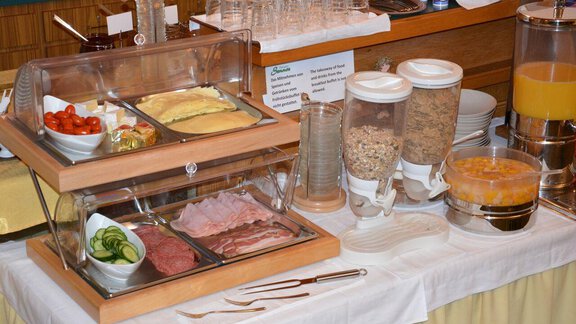 Frühstück in der Pension Senner - Appartement Senner - Umhausen