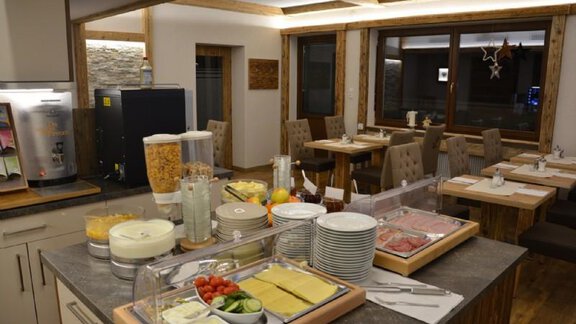Frühstück in der Pension Senner - Appartement Senner - Umhausen