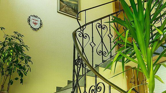 Stiegenaufgang - Biancas Ferienwohnung im Haus Roswitha - Umhausen