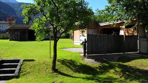 Garten - Ferienwohnung Sand - Umhausen