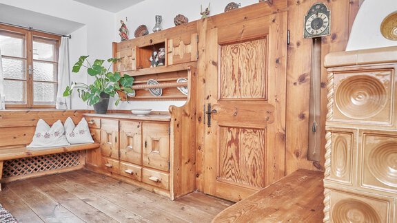 Stube - Ferienwohnungen Marbergerhaus - Umhausen