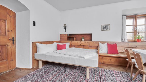 Schlafraum (2 Personen) - Ferienwohnungen Marbergerhaus - Umhausen