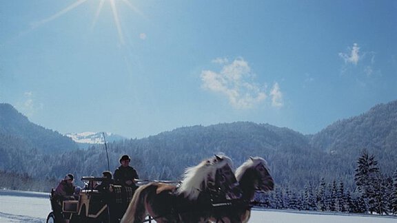 Kutschenfahrt-Winter  - Haus Romantika - Umhausen