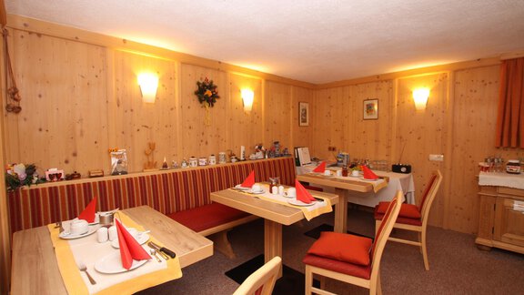 Frühstücksraum - Haus Rosi - Umhausen