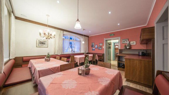 Frühstücksraum - Appartement Wildspitz - Vent