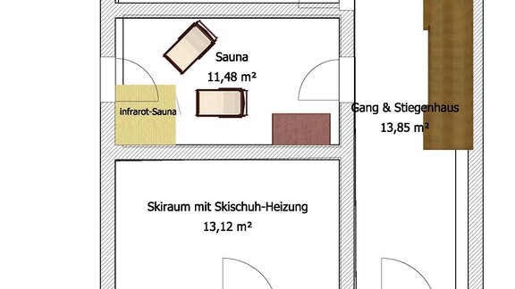 Chalet Skizze 0 Keller - Chalet s’Tyrolia - Zwieselstein