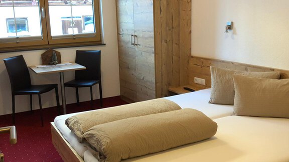 Schlafzimmer Zirmkogl - Santerhof - Zwieselstein