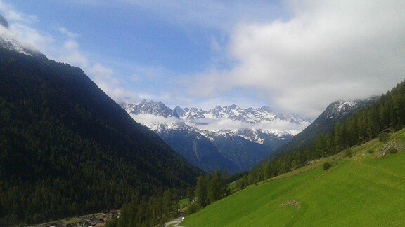 Aussicht  - Berghof Schöpf - Gries