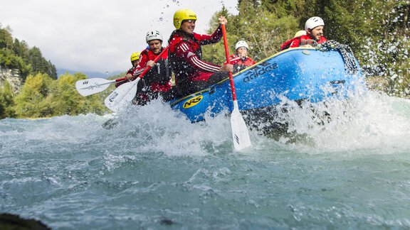 Outdooraktivität Rafting - Landhaus Waldesruh - Haiming