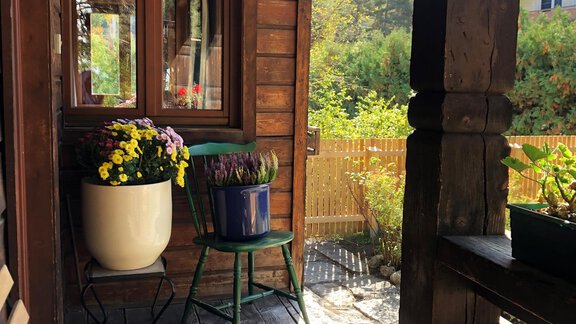 gemütliche Veranda - Villa Alberto - Haiming
