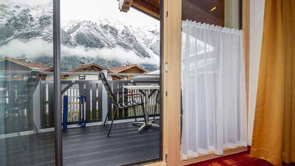 Ausgang zum Balkon - Appt A - Appart Fiegl Alois - Huben