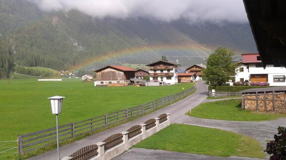 Ausblick von Ihrem Balkon - Landhaus Schöpf Romed - Huben
