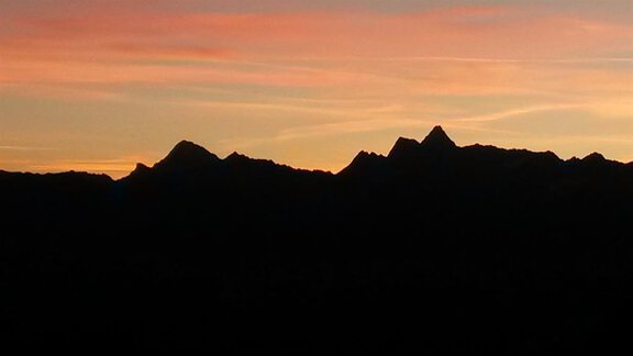 Abendstimmung - Landhaus Schöpf Romed - Huben