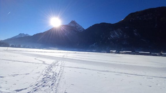 Winterspaziergang in Unterried - Apart Katja - Längenfeld