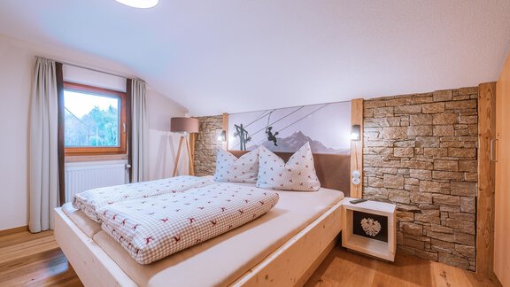 Schlafzimmer - Apart Kuprian Chalet - Längenfeld