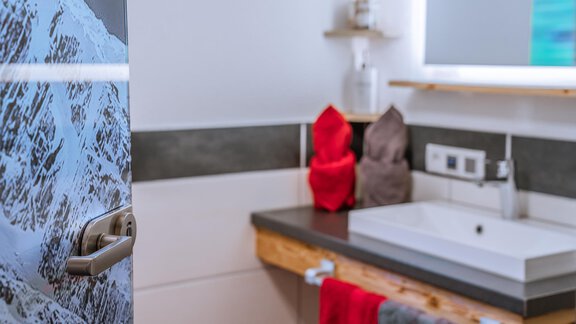 Badezimmer - Apart Kuprian Chalet - Längenfeld