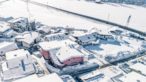 Luftbild Apart Relax Winter - Längenfeld