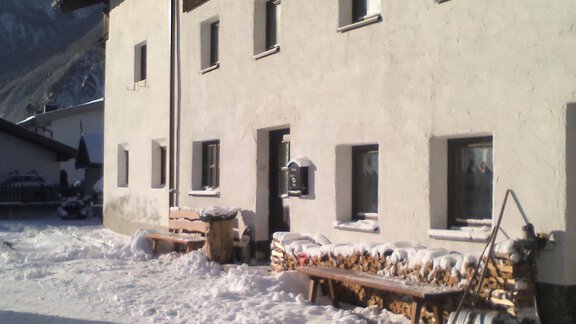 the house at the morning - Der große Stadl - Längenfeld