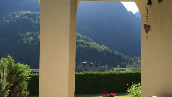 Sitzgelegenheit auf der Terrasse - Haus Milli - Längenfeld
