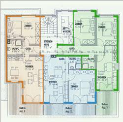 Skizze - Honzar Hof - Längenfeld