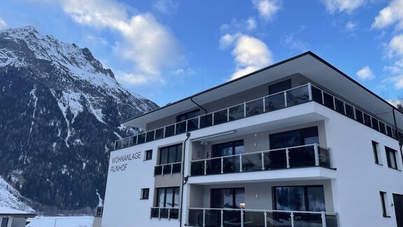 Vorderseite der Wohnanlage - Mountain Space - Längenfeld