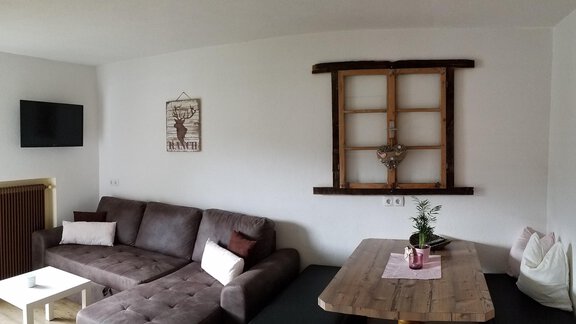 Wohnzimmer Arnika - Reiterhof Alpin Appart - Niederthai