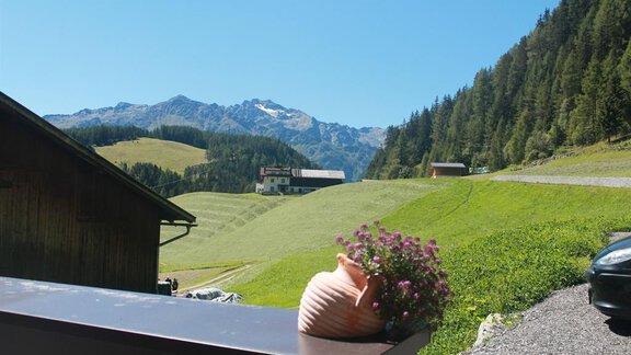 Aussicht Terrasse - Sennhof - Niederthai
