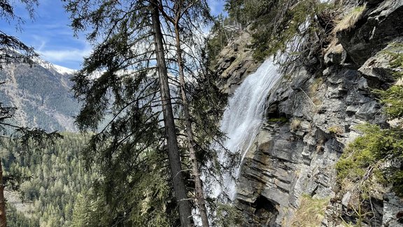 Stuibenfall - größter Wasserfall Tirols - Sennhof - Niederthai
