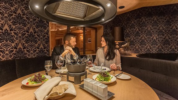 Fondue Spezialitäten Restaurant Hotel Edelweiss &  - Hotel Edelweiss & Gurgl - Obergurgl 