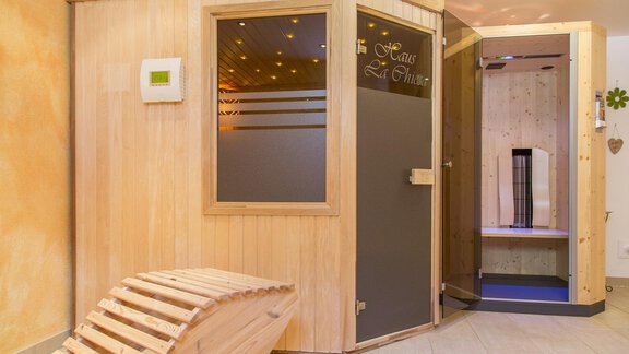 La Chiesa Sauna und Infrarot - Ferienwohnung La Chiesa - Obergurgl 