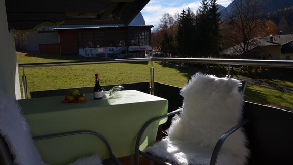 Balkon Appartement 1 - Appartement Alpenglühn - Oetz