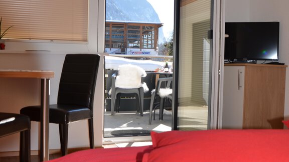Schlafzimmer Appartement 2 - Appartement Alpenglühn - Oetz